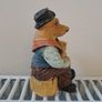 Ceramic Gentleman Dog figurine Image 6