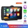Universal 7'' Car Radio Multimedia Video Player Wireless Carplay And Wireless Android Auto Touch Screen Image 2