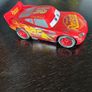 This toy is a Disney Pixar Cars Lightning McQueen die-cast vehicle from Mattel Image 2