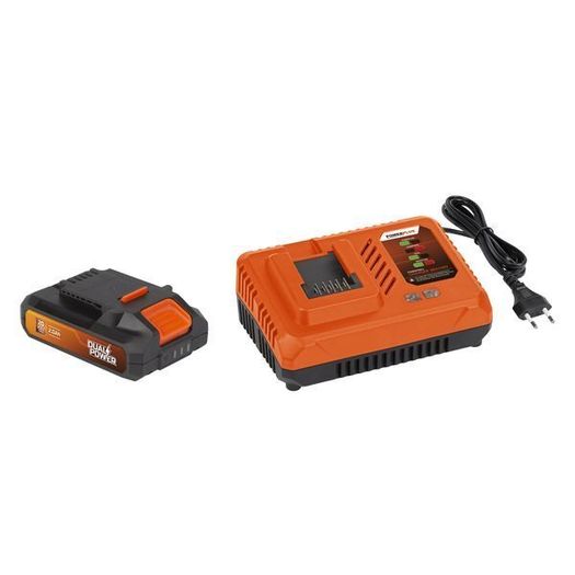 Palm Sander Powerplus + Charger + Battery 20v 2.0ah Cordless Power Tool Woodworking