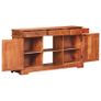 Sideboard 135x35x75 cm Solid Acacia Wood Image 5