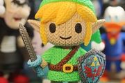 Link Inspired Crochet-Style Figure Decoration