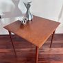 Vintage Danish teak side table retro Image 2