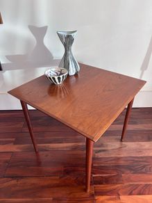 Vintage Danish teak side table retro