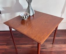 Vintage Danish teak side table retro