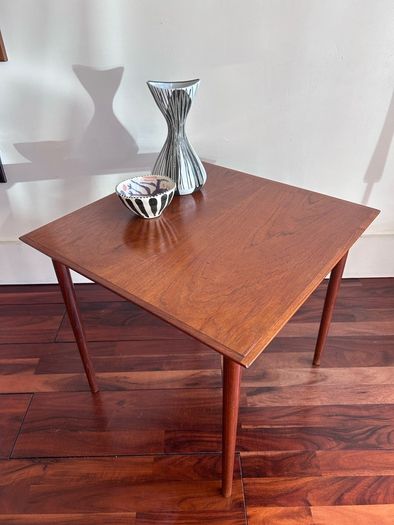 Vintage Danish teak side table retro