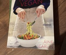 The New Vegan Aine Carlin cook book