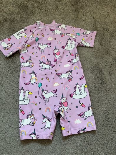 Next baby girl swimsuit sun protection upf 50+ 3 years old 98cm