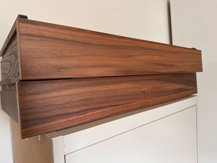 Original ikea stockholm sideboard cream and walnut
