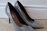 Black &amp; White stiletto