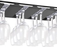 Glass Drainer, Glass Holder Stand with 4 Rails