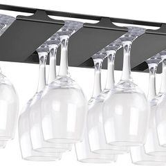 Glass Drainer, Glass Holder Stand with 4 Rails