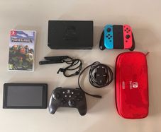 Nintendo Switch 32GB WITH Minecraft Game, Extra Controller, Carrying Case
