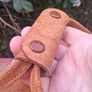 1940's Pigskin Leather Camera Shoulder Bag Image 8