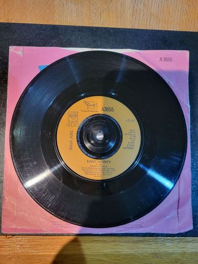 Billy Joel Tell Her About It Easy Money picture sleeve 7 inch vinyl