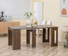 Fold-Out Extendable Dining Table