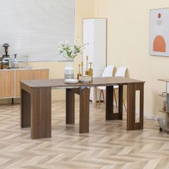 Fold-Out Extendable Dining Table