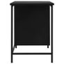 Desk with Drawers Industrial Black 120x55x75 cm Steel Image 6