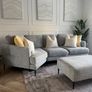3 Seater Sofa, Armchair and Footstool Like New, Professionally Cleaned. Image 2