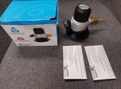 Kosangas Kosan 35mm High Pressure LPG Gas Regulator 0.5 2 Bar New