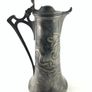Rare antique art nouveau pewter claret jug Image 4