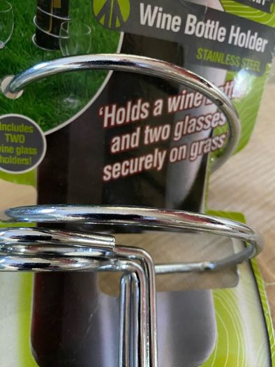 Garden Wine Holder