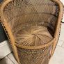 Vintage wicker chair Image 2