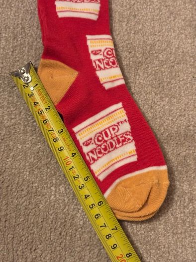 Cup Noodles Novelty Socks