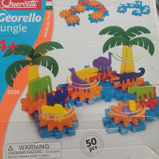 Quercetti Georello Jungle gear building set