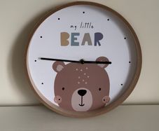 Kids by Kirkton House My Little Bear Childrens Clock