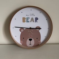 Kids by Kirkton House My Little Bear Childrens Clock
