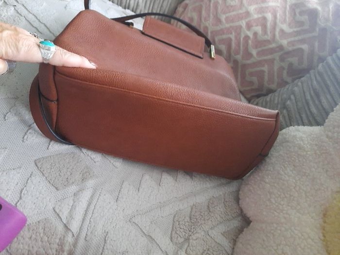 New tan tote handbag