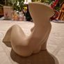 Female figurine made of white stone - Artistorika Made in Malta Image 7