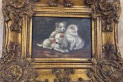 Antique-style oil painting