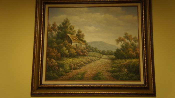 Oil Painting Picture  on canvas by, P.Wilson.
