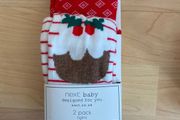 new next baby tights 2 pack 1.5-2 years Christmas