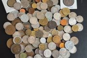 19th and 20th-century world coins from China, Germany, Poland, Italy, Ireland, etc.