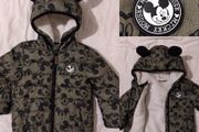 Disney Mickey Mouse Warm Fleece Lined Hooded Jacket