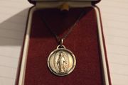Vintage Virgin Mary Necklace