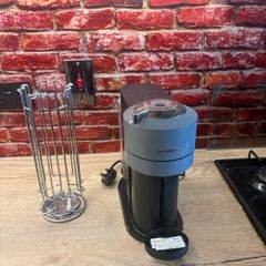 Nespresso vertuo coffee machine and pod holder