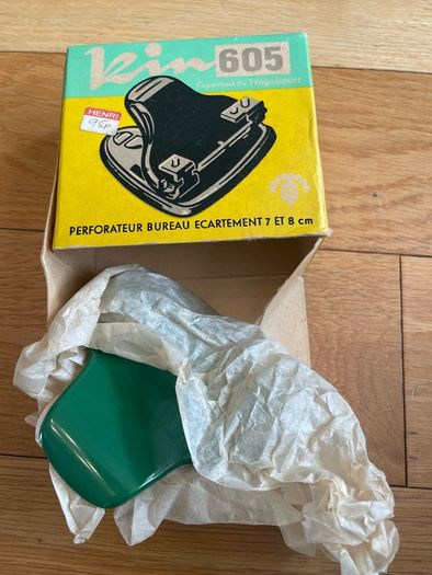 Vintage paper punch. Unused