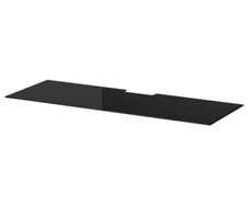 Glass panel for IKEA Besta TV unit 120x40cm