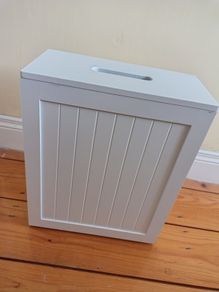 Small Wooden Bathroom Storage Box