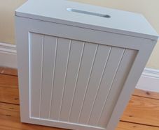 Small Wooden Bathroom Storage Box