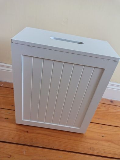Small Wooden Bathroom Storage Box