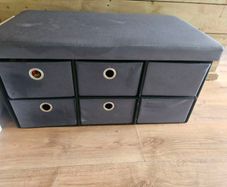 storage unit few marks but dosent affect storage box