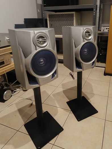 sharp cp-xp250e monitor stereo audio bookshelf speakers Hifi
