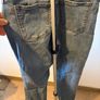 Ladies Seraphine Maternity Distressed Jeans UK 14 Petite Image 2
