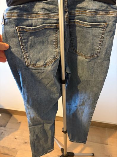 Ladies Seraphine Maternity Distressed Jeans UK 14 Petite