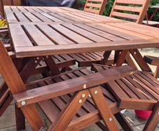 Ikea outdoor dining set for 6 to 8